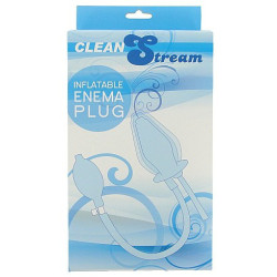 Clean Stream Plug Gonflable Lavement Enema 10.5 x 5cm